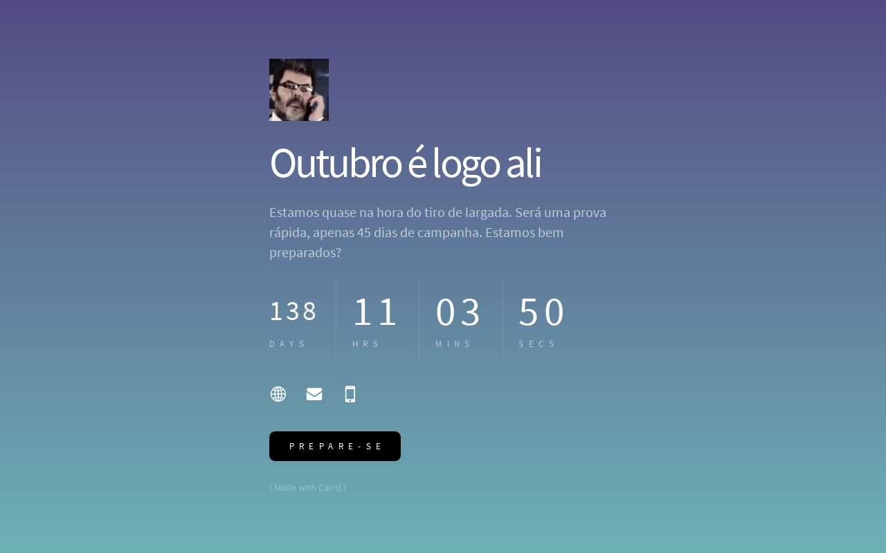 Carrd profile picture for @outubro